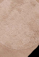 Modern Stripes Pattern Beige Hand Tufted 5x7 Wool Area Rug