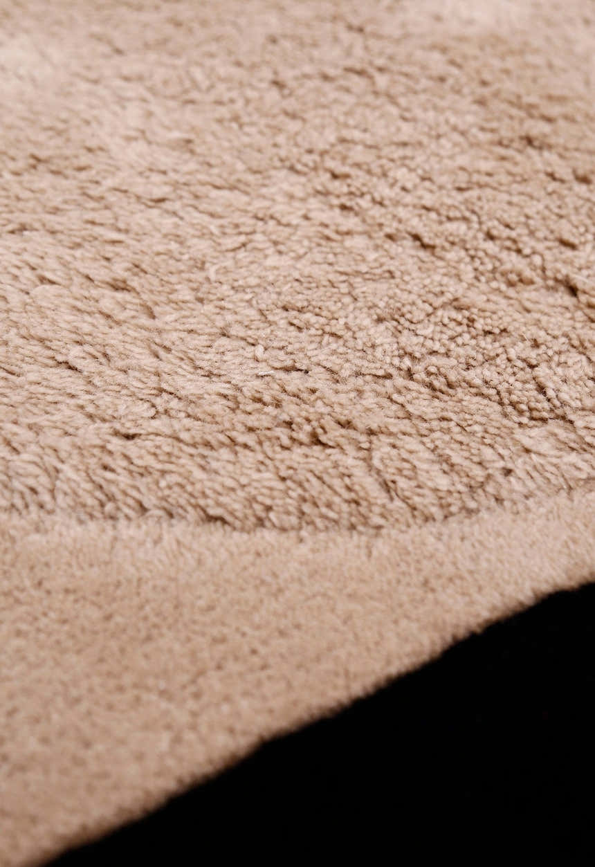 Modern Stripes Pattern Beige Hand Tufted 5x7 Wool Area Rug