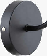 Rich Light Gray Traditional Wall Sconce with linen details for hallway or bedroom lighting