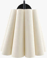 Rich Light Gray Traditional Wall Sconce with linen details for hallway or bedroom lighting