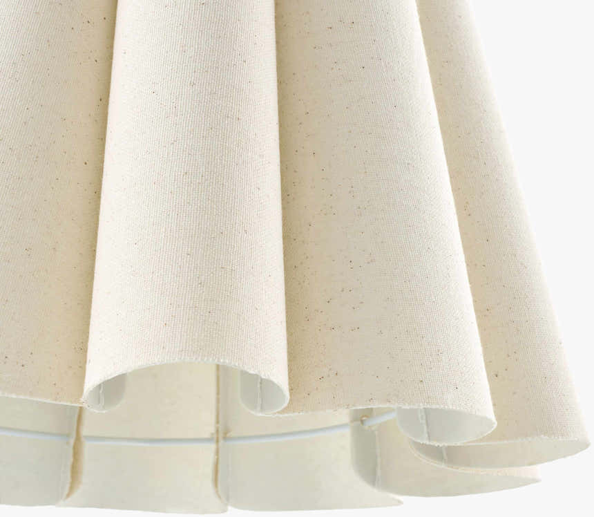 Rich Light Gray Traditional Wall Sconce with linen details for hallway or bedroom lighting