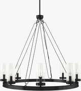 Kaufering Black Chandelier