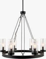 Martynovo Black Chandelier