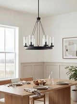 Martynovo Black Chandelier