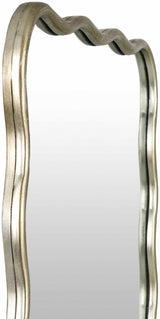 Montividiu Metallic Silver Mirror