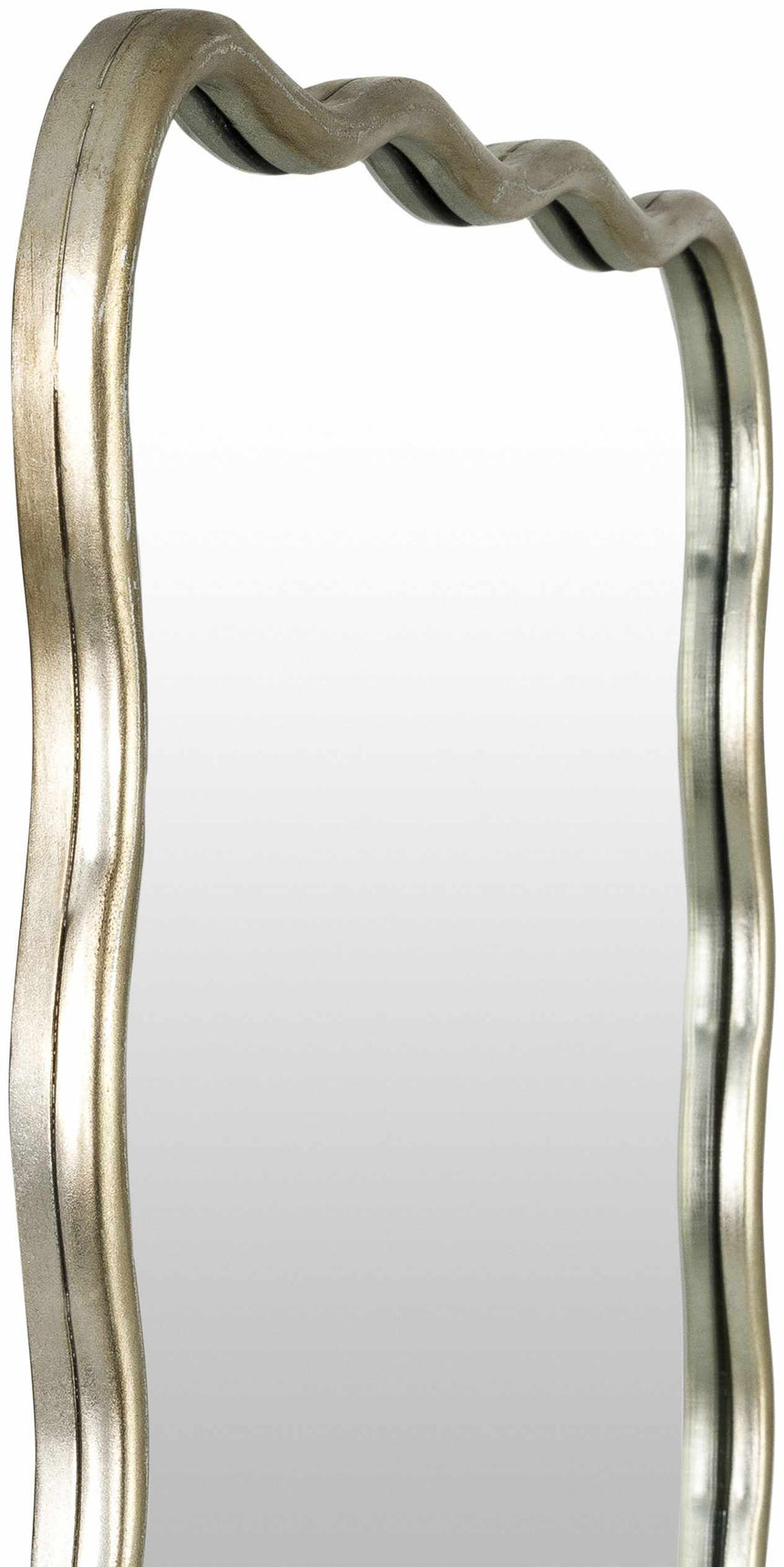 Montividiu Metallic Silver Mirror