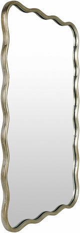 Montividiu Metallic Silver Mirror