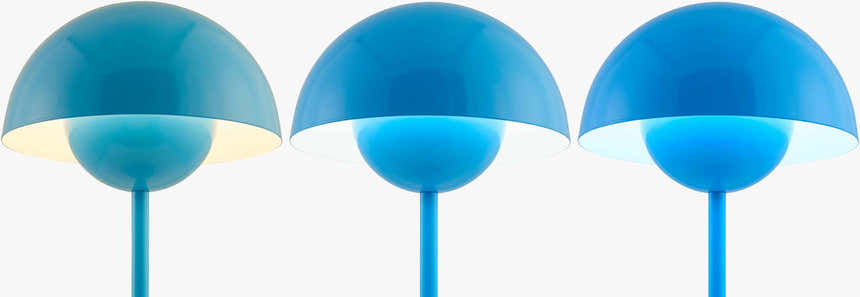 Peralillo Blue Table Lamp