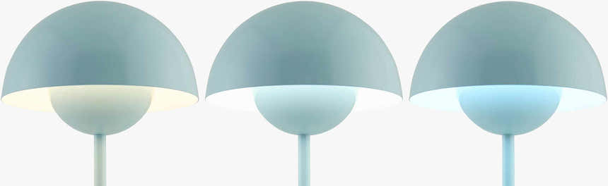 Peralillo Pale Blue Table Lamp