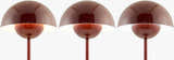 Peralillo Dark Red Table Lamp
