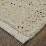 Feizy Truxel Modern Polka Dots - Tan/Brown Area Rug
