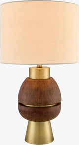 Hohnstein Metallic - Brass Table Lamp