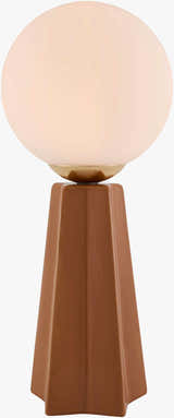 Tayeeglow Brick Red Table Lamp