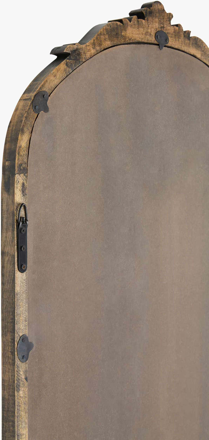 Leutesdorf Dark Red Full Length Mirror