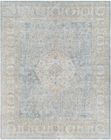 Navya Light Gray Luxe Hand Crafted Wool Area Rug