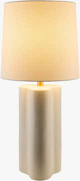 Jauharabad White Table Lamp