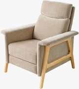 Eckersdorf Modern Minimalist Wooden Accent Chair - Clearance