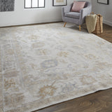Feizy Wendover Transitional Oriental - Ivory/Tan Area Rug