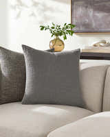 Vedat Taupe Throw Pillow - Clearance