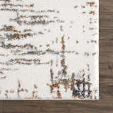 Sample Kanon Brown Abstract Area Rug - Clearance