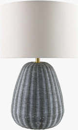Ortucchio Gray & White Table Lamp