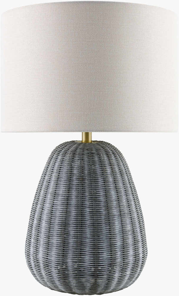 Ortucchio Gray & White Table Lamp