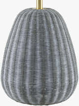 Ortucchio Gray & White Table Lamp
