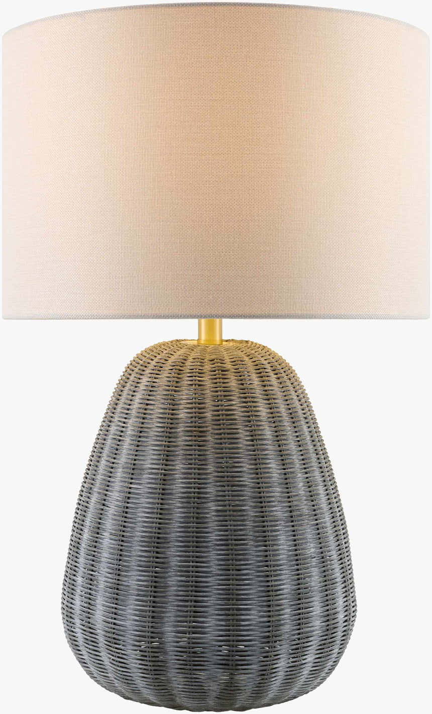 Ortucchio Gray & White Table Lamp