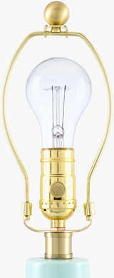 Rich Light Gray Coastal Table Lamp with linen details for bedside or console tables