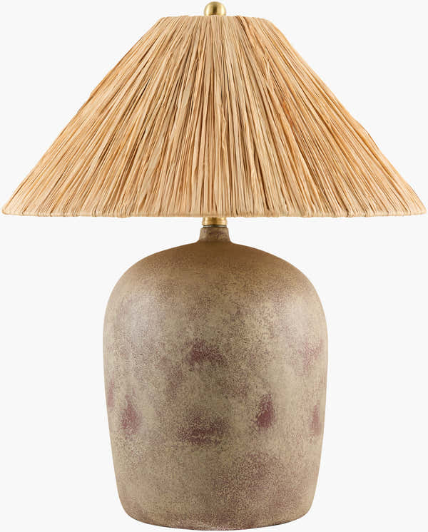 Soft Orange Traditional Table Lamp for bedside or console tables