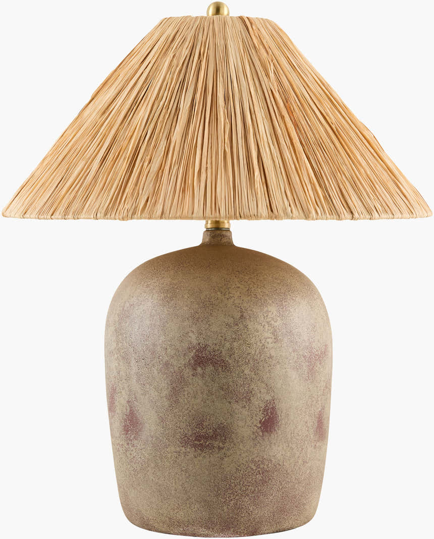 Soft Orange Traditional Table Lamp for bedside or console tables