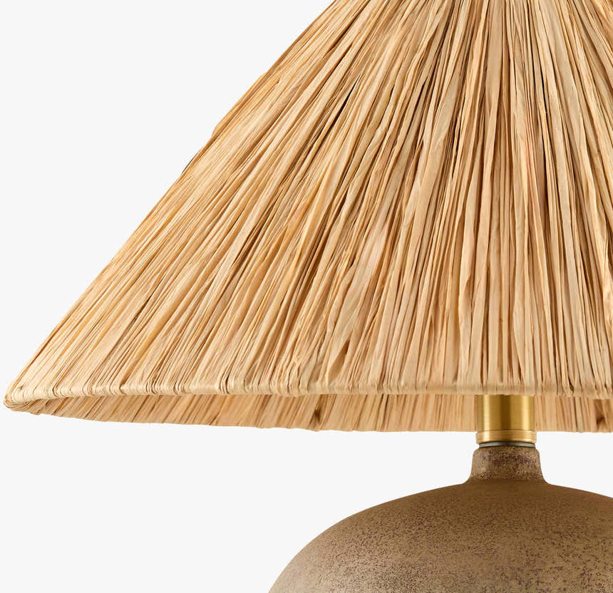 Soft Orange Traditional Table Lamp for bedside or console tables