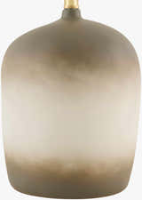 Ombre Ceramic Table Lamp with Linen Shade
