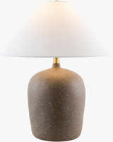 Speckled Beige Ceramic Table Lamp