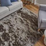 Feizy Indochine Modern Solid - Gray/Black Area Rug