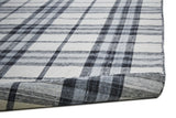 Feizy Crosby Transitional Plaid - Ivory/Blue/Black Area Rug - Clearance