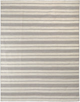 Feizy Duprine Transitional Stripes - Gray/Ivory Area Rug