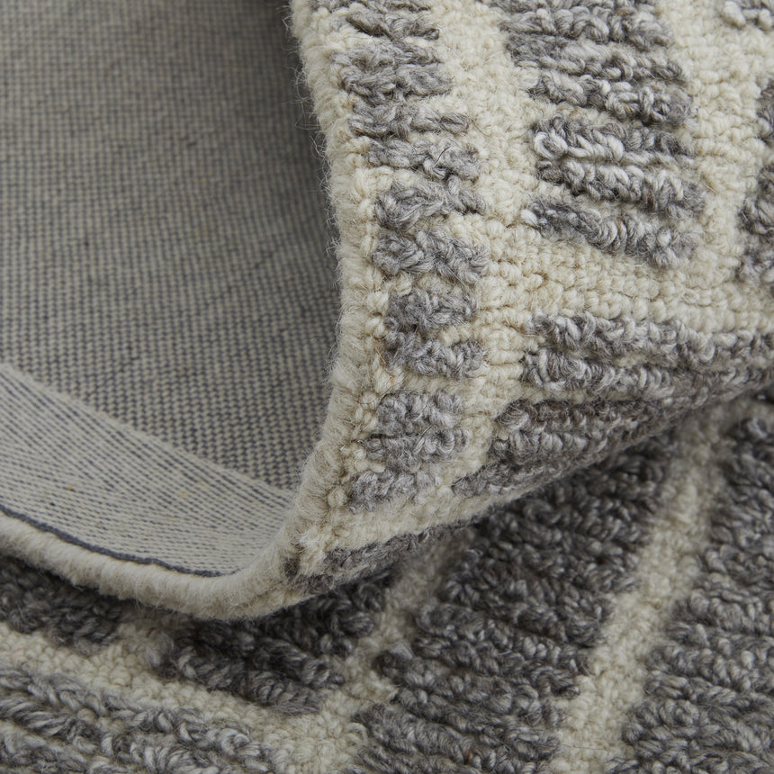 Feizy Asher Transitional Geometric - Taupe/Gray/Tan Area Rug - Clearance