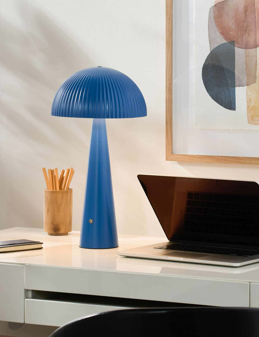 Scontrone Blue Table Lamp