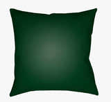 Pemberwick Plaid Reindeer Silhouette Outdoor Throw Pillow