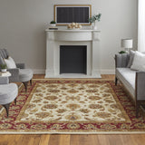 Feizy Wagner Traditional Oriental - Tan/Gold/Red Area Rug