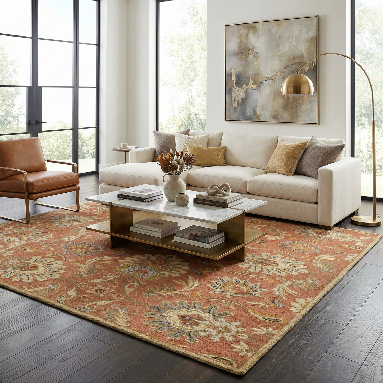 Chesterton Hand Tufted Orange 1112 Area Rug – Boutique Rugs