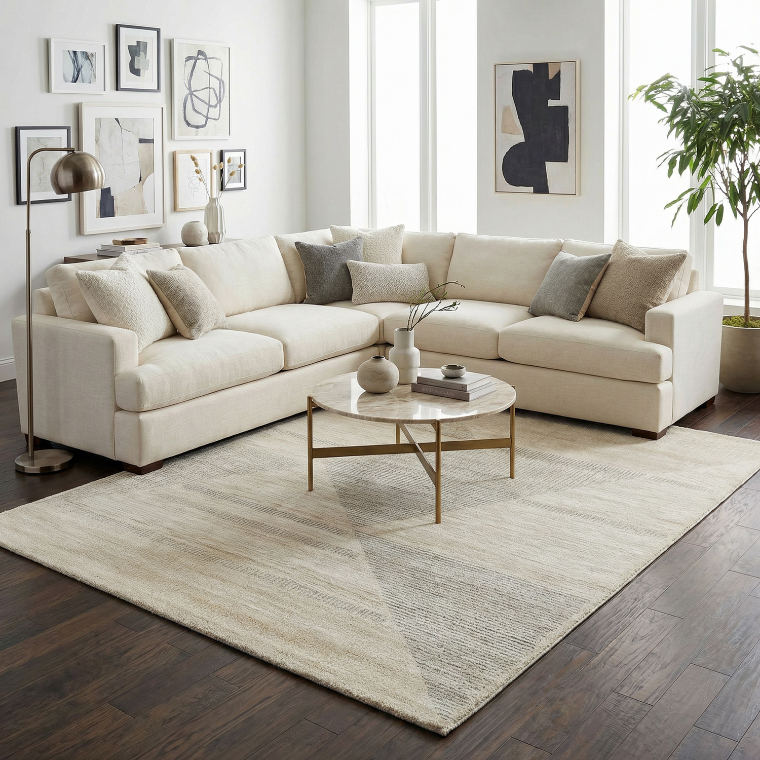 Chizu Geometric Neutral Luxe Rug – Boutique Rugs Chizu Geometric Neutral Luxe Rug – Boutique Rugs