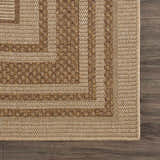 Sample Isoko Bordered Faux Jute Rug