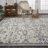 Feizy Fallon Traditional Oriental - Ivory/Gray Area Rug