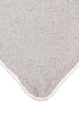 Polar Bear Pattern Ivory And Black Hand Tufted 1x1 Wool Area Rug