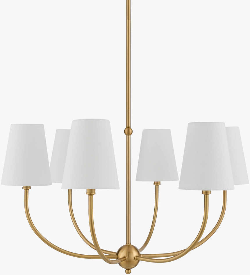Vishnyovka Metallic - Brass Chandelier
