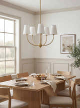 Jeko Brass Modern Chandelier