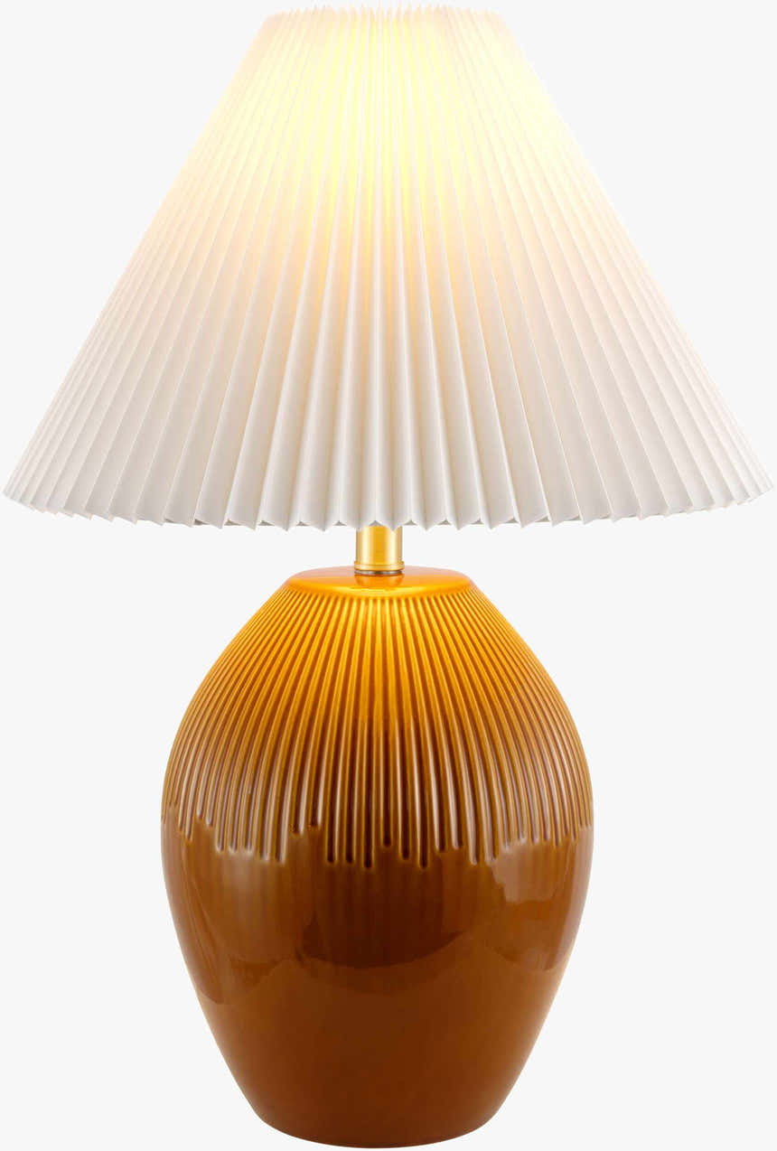 Lechbruck Dark Red Table Lamp