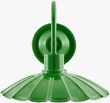 Forest Green Rustic Wall Sconce for hallway or bedroom lighting